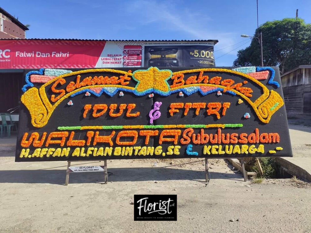 Karangan & Bunga Papan Hari Besar / Hari Raya Pati - Florist.co.id